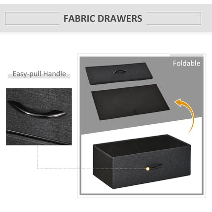 3 Drawer Storage Chest Unit Home Cabinet w/ Shelves Home Living Room Bedroom Ent