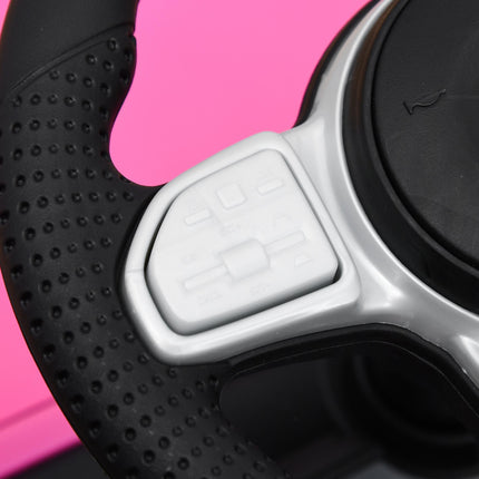 Aosom Mercedes-Benz G350 Licensed Baby Push Handle Sliding Car with Horn & Under-Seat Storage - Pink