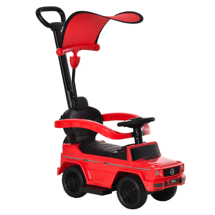 Compatible Kids Mercedes-Benz G350 Ride-On Push Car Sliding Walker with Steering Wheel - Red