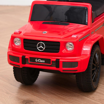 Compatible Kids Mercedes-Benz G350 Ride-On Push Car Sliding Walker with Steering Wheel - Red
