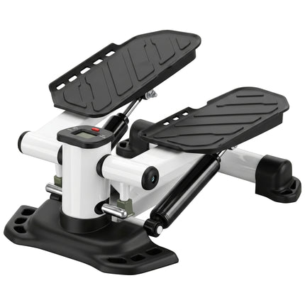 Portable Mini Stepper with LCD Display for Home Gym Office Exercise Workout, Bla