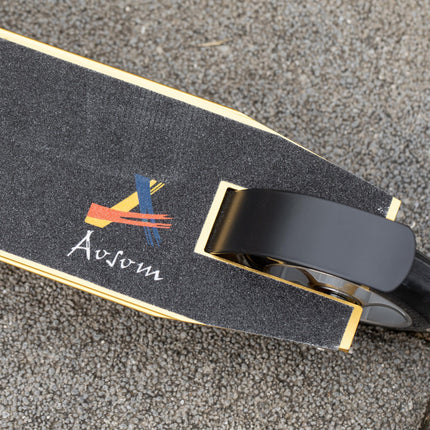 Stunt Scooter with Lightweight Aluminium Deck, ABEC 7 Bearings, 360° Tricks for Beginners 14+ - Gold Tone
