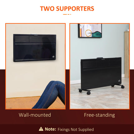 POWER Convector Radiator, Energy Saving Freestanding or Wall-mounted Heating wit