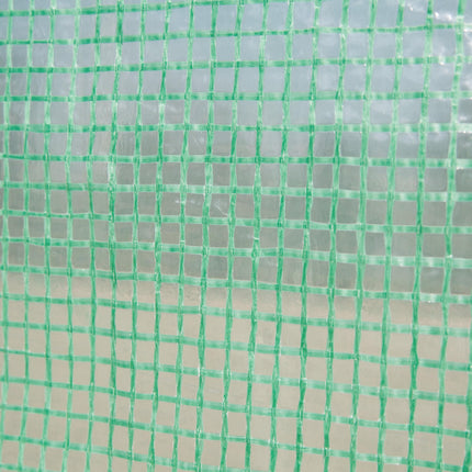 3x2x2m Walk-In Greenhouse with PE Cover and Mesh Windows - Green