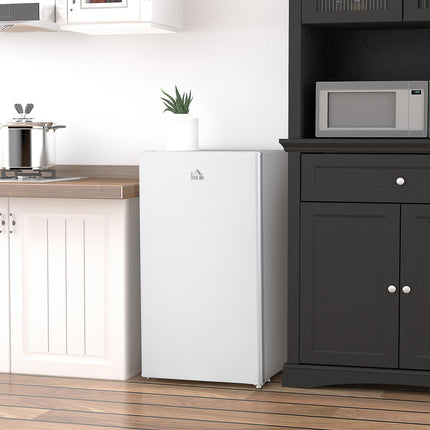 91 Litre Under Counter Fridge with Chiller Box - White