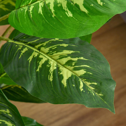 Artificial Evergreen Tree 95cm in Nursery Pot for Indoor Outdoor Décor - Green