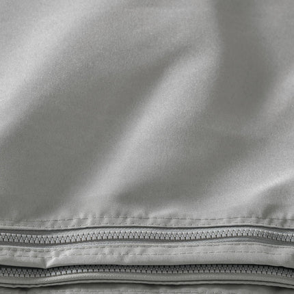 Set of 4 Universal 3x4m Gazebo Replacement Sidewalls with C Rings and Hooks - Light Grey