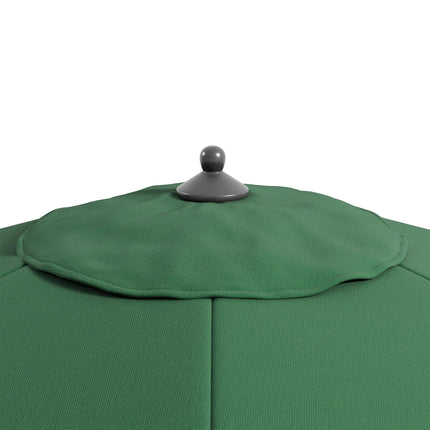 2.8m Patio Parasol with UV Resistant Canopy - Green