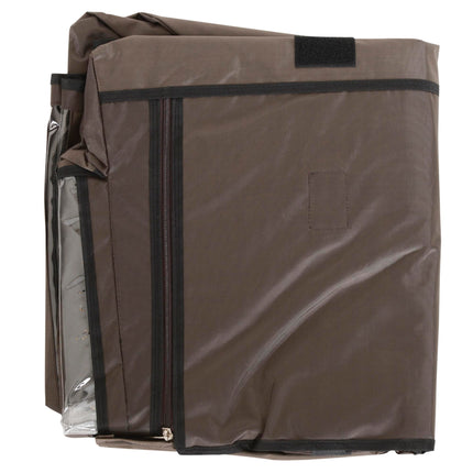Water-Resistant Rabbit Hutch and Guinea Pig Cage Cover with Breathable Ventilation - Brown