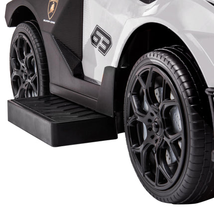 Essenza SCV12 2-in-1 Baby Push Along Ride On Sliding Car with Horn & Engine Sound - White