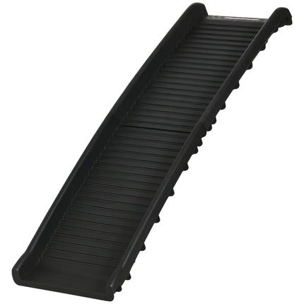 Folding Dog Ramp for Cars, Trucks & SUVs 155x39x14 cm - Black