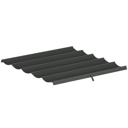 Replacement Canopy Fabric for 3x3 Metre Pergola - Dark Grey Polyester