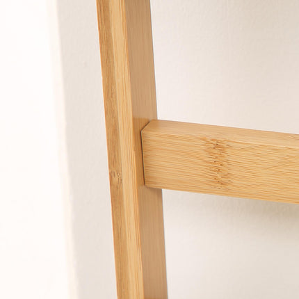 3 Tier Bamboo Plant Stand with Slatted Shelves - Natural