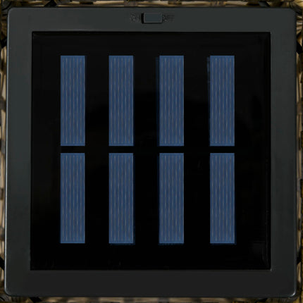 Outdoor Rattan Solar LED Lantern with Auto On/Off - Grey
