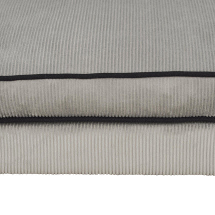 Pet Sofa Dog Bed Couch with Removable Sponge Cushion 66.5x45x35.5 cm - Grey
