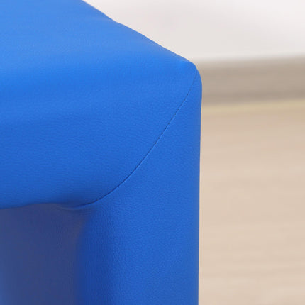 2 In 1 Toddler Sofa Chair and Table with Cushioned Seat - Blue