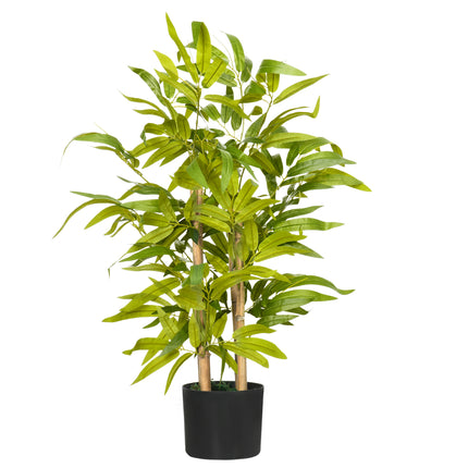 Artificial Bamboo Plant in Pot 60cm Indoor Outdoor Decor - Green