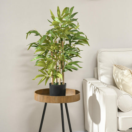 Artificial Bamboo Plant in Pot 60cm Indoor Outdoor Decor - Green
