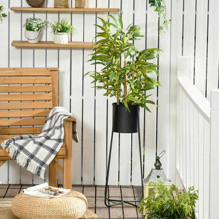 Artificial Bamboo Plant in Pot 60cm Indoor Outdoor Decor - Green