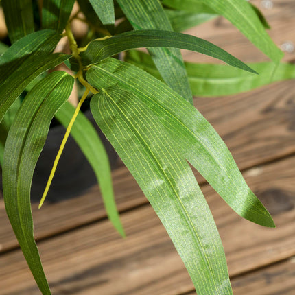 Artificial Bamboo Plant in Pot 60cm Indoor Outdoor Decor - Green