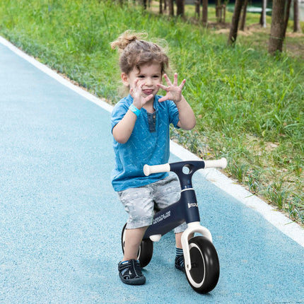 Adjustable Toddler Balance Bike for Leg Strengthening - Blue