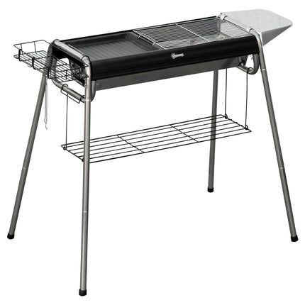 Charcoal BBQ Grill - Black