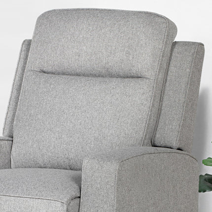 150° Electric Reclining Chair with USB Port and Footrest - Grey