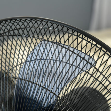 Pedestal Fan with 2.8L Water Mist Spray, 3 Speeds, Timer & Remote Control - Black