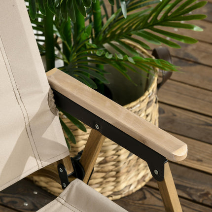 Lightweight Folding Camping Chair for Adults - Khaki