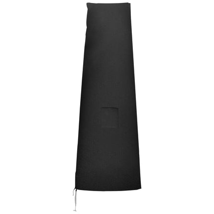 Waterproof Garden Parasol Cover 300D Oxford Fabric 6.6ft - Black