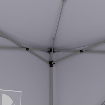 3x3m Pop Up Gazebo Tent with Removable Walls and Carry Bag - White