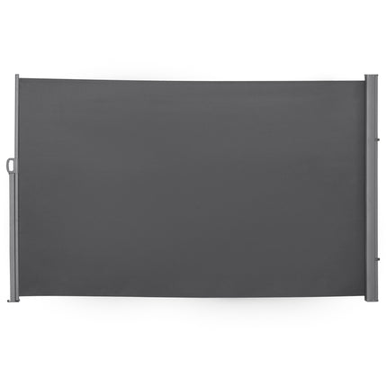 Retractable Patio and Balcony Sun Awning Privacy Screen 3x1.8m - Grey