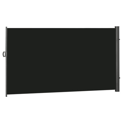 Retractable 3x2M Sun Awning Privacy Screen with UV Protection - Black