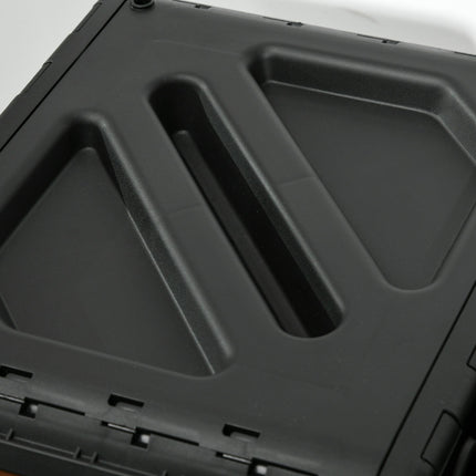 130L Double Chamber Compost Bin with 360° Tumbling - Black