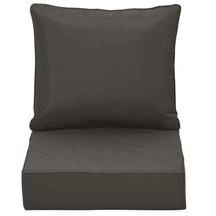 Outdoor Deep Seating Chair Replacement Seat and Back Cushion - Dark Grey