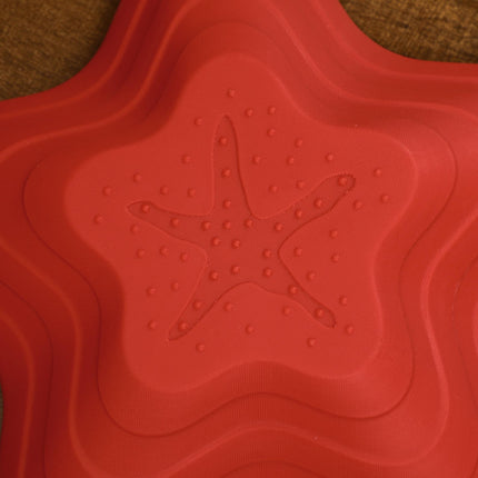 11 Piece Kids Balance Stepping Stones Set with Non-Slip Starfish Shapes - Multicoloured