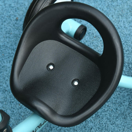 Adjustable Kids Tricycle with Basket and Bell for Ages 2-5 - Blue