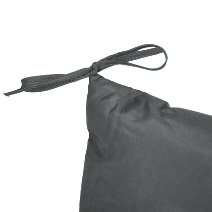 Garden Bench Cushion for 2 Seater Swing Chair 110 x 120 cm - Dark Grey