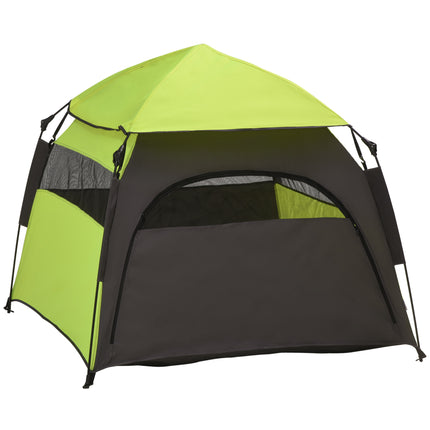 Foldable Waterproof Oxford Dog Cat Tent for Extra Large Dogs - Green