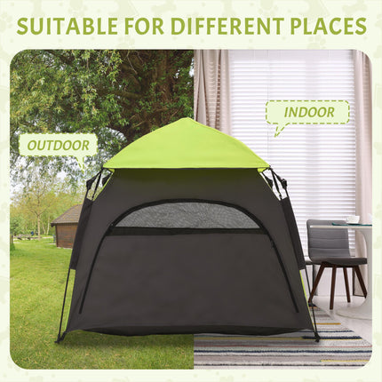 Foldable Waterproof Oxford Dog Cat Tent for Extra Large Dogs - Green