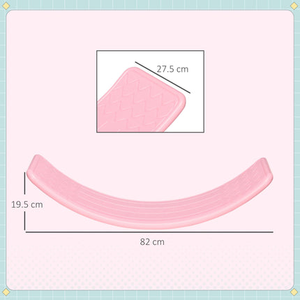 Kids Balance Board for Ages 3-6 Years Core Strengthener - Pink