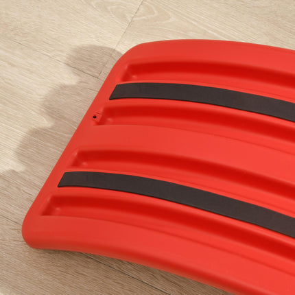 Montessori Balance Board for Kids Ages 3-6 - Red