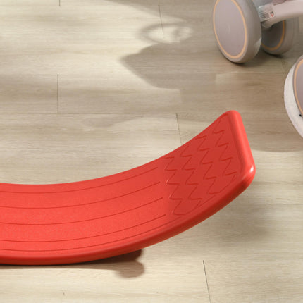 Montessori Balance Board for Kids Ages 3-6 - Red