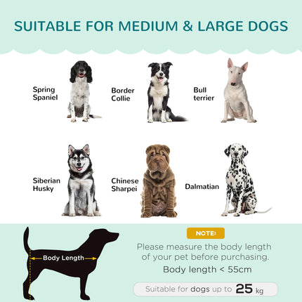 Medium Large Dog Sofa with Legs and Cushion - Green