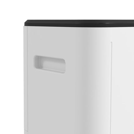 6000mL Portable Dehumidifier 20L/Day with 24H Timer & 3 Modes for Home Laundry Basement - White/Black