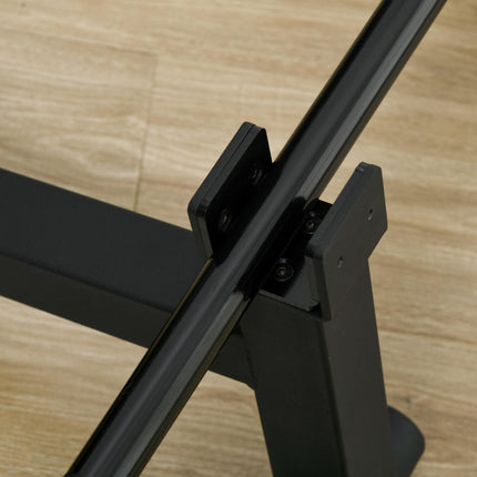 Barbell Deadlift Jack with Non-Slip Handle for Loading 200kg Plates - Black