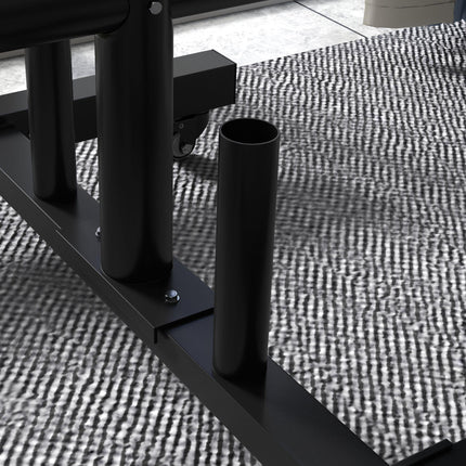 Weight Rack for Olympic Weight Plate, 3 Tier Weight Tree for 2 inch Plates and B