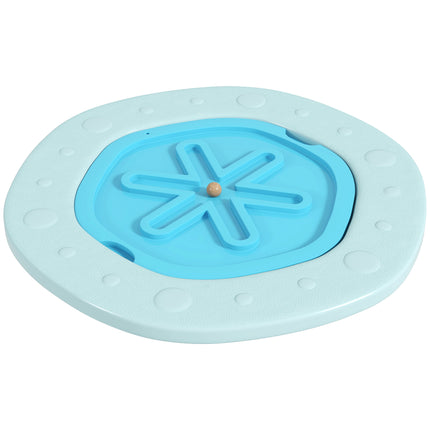 Kids Two-In-One Balance Wobble Board with Ball for Coordination and Motor Skills - Blue