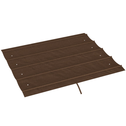 Retractable Pergola Roof Cover 3x2.15m UV30+ Protection - Coffee