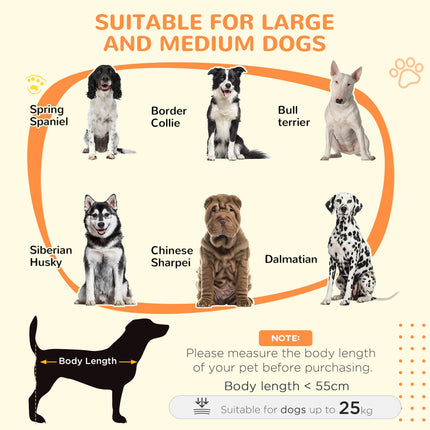 Dog Crate Table for Medium & Large Dogs with Magnetic Door 100x55x80 cm - Grey